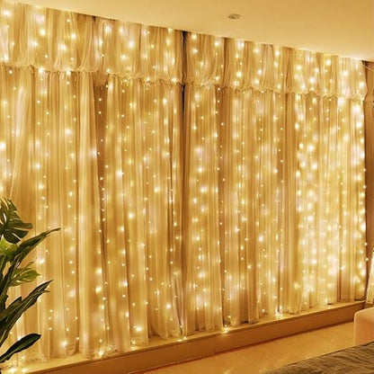 LED String Lights with Remote Control – USB Fairy Lights with 8 Modes for Home, Wall, Birthday & Diwali Decoration