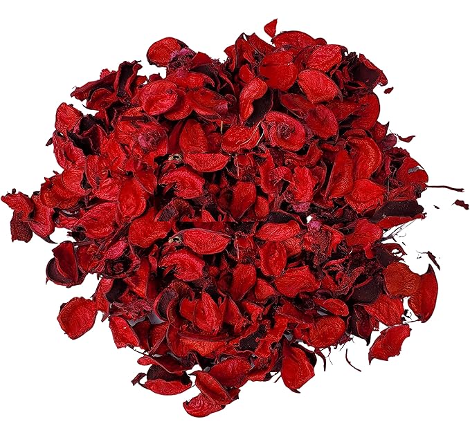 Scented Dried Flower Leaves Potpourri – Red